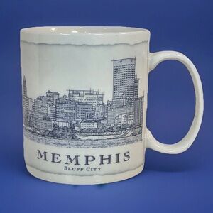 Starbucks Memphis Bluff City Mug 18 Oz Collector 2007